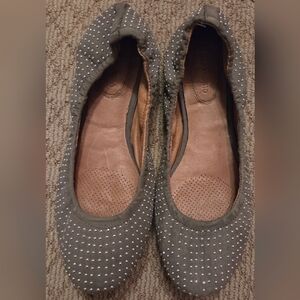 Corso Como Taupe Studded Ballet Flats | Size 9.5 (Fits Like 9)